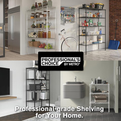 Professional’S Choice Commercial-Grade NSF Shelving Unit – Multipurpose Adjustab