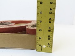 VSM Abrasives 315145 3×132″ 60 Grit Ceramic Abrasive Polyester Cloth Belt QTY 10