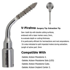 Dental ACTEON Piezotome 2 Cube Ultrasonic Surgery Tips Satelec Piezo Scaler Tips