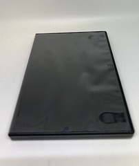 2 PCS 14MM BLACK TRIPLE DVD CASES W/ SLEEVE W/ FLIP TRAY PSD56