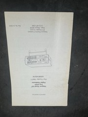 Addendum 60120 Simpson Model 467 True RMS Digital Multimeter Service Manual
