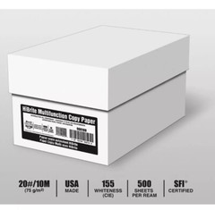 5,000 Sheets / Carton Copy Fax Ink Printer Paper 20 lb., Letter, 10 Reams