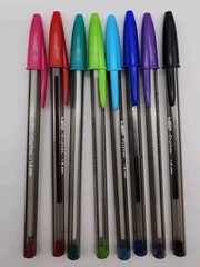 Bic Cristal Xtra Bold Stick Ballpoint Pens 1.6mm Bold Assorted Colors Pack of 8