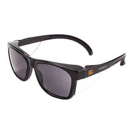 Kleenguard 49311 Safety Glasses, Maverick, Smoke Anti-Fog Lens, Polycarbonate,