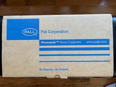 Pall NP5LB0201 SupraCap 100 Depth Filter Capsule, in-Line Style, SEALED In Box!