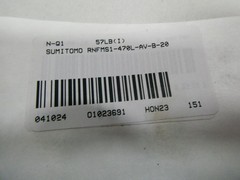 Sumitomo RNFMS1-470L-AV-B-20 Gearmotor 4p 87.5rpm 1hp 208v-ac