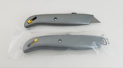 Retractable Make a Box Resizer Utility Knife with Scoring Wheel Cutter Tool size