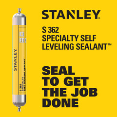 Stanley Self Leveling Polyurethane Sealant Sausage – White, 20.3oz 12 Pack