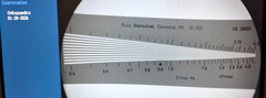 07-523 Fluke Biomedical Type 23, 0.5 to 5.0 LP/mm Phantom Test Tool for GE OEC