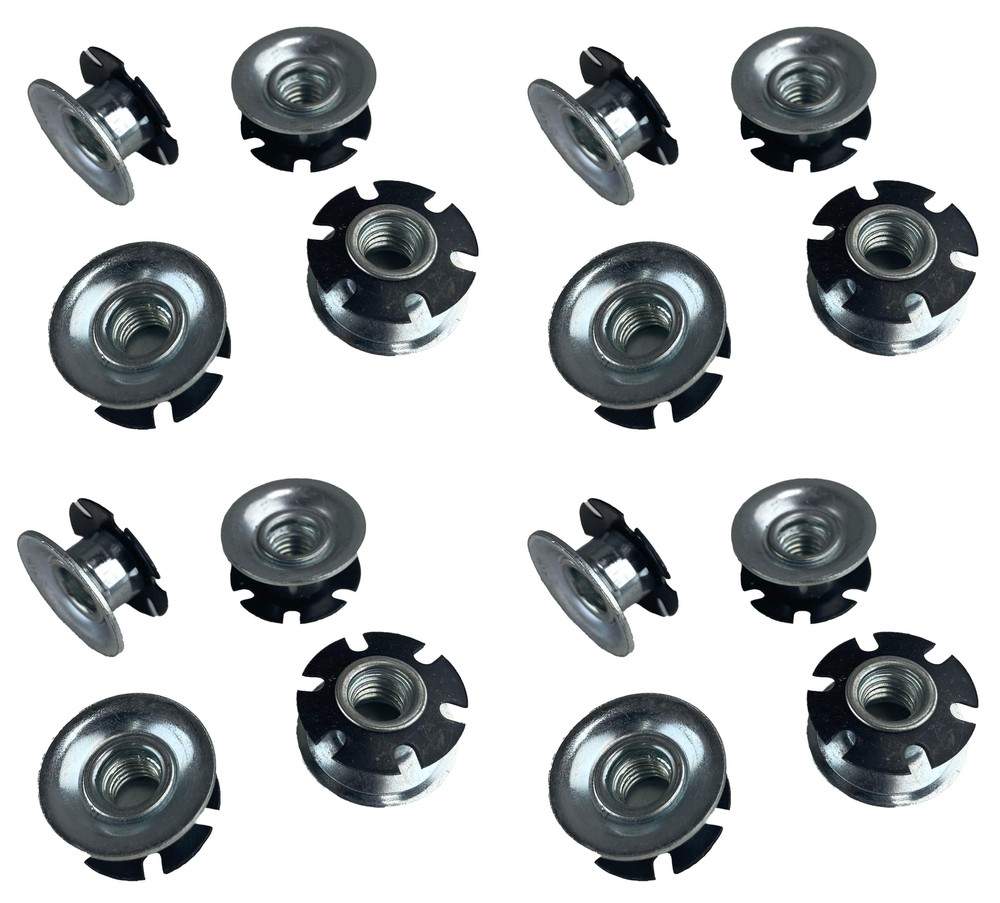 16 Pack Threaded Star Type 1″ EMT Conduit Insert 1/4-20 Threads S63-364-EMT1