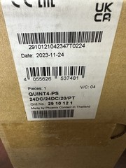 QUINT4-PS/24DC/24DC/20/PT Phoenix Contact 2910121 New Unused Shipping From USA