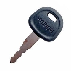Hyundai Heavy Equipment Ignition Key 21N4-10400K