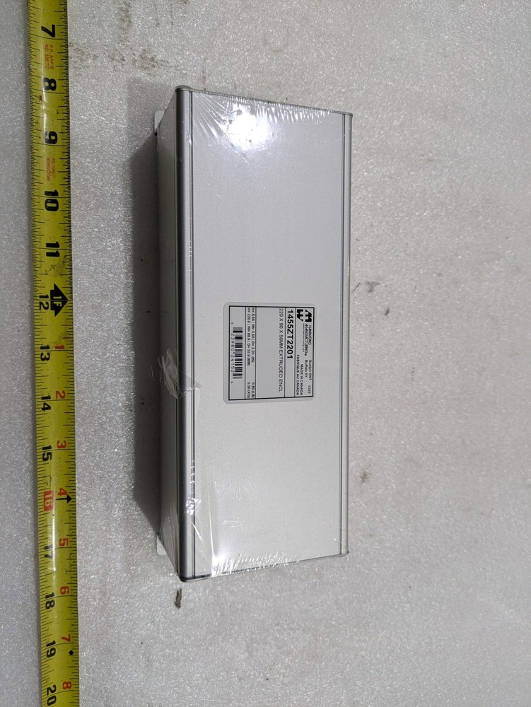HAMMOND MANUFACTURING 1455ZT2201 220 X 90 X 56MM EXTRUDED ENCL 0.80LB 0.36KG