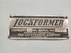 Lockformer 24 Gauge Tabletop HVAC Pittsburgh Machine Used Free Shipping