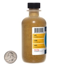 Iron Oxide Yellow / 4 Ounce Bottle / 99% Pure Reagent Grade / 44 Micron Powder