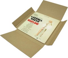 Protective 10-Pack White Shipping Mailers for 12″ Vinyl LPs – Strong Design