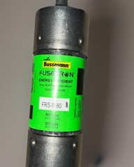 Bussmann Fusetron FRS-R-80 Dual Element Time Delay Fuse 80AMP 600V NEW Open Box
