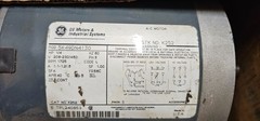 GE 5K49DN4130 1/4HP 3PH AC Motor 1725RPM 208-230/460V FR56C