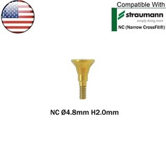 US Dental Mini Healing Abutment NC Healing Closure Cap Fit Straumann ITI BL/BLT