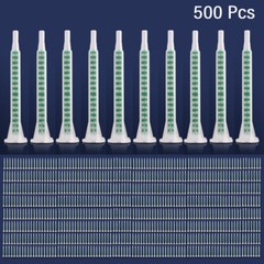 500pcs Static Mixer AB Glue Adhesive Mixing Nozzles Epoxy Resin Glue Mixing Tube