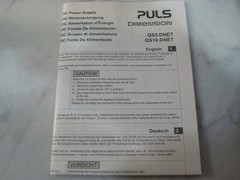 Puls Dimension Qs5.Dnet Din-Rail Power Supply 100-240V