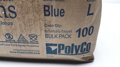 Polyco 10510 Polywear Gown Blue Large Pack of 100