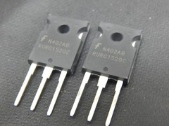 FAIRCHILD RURG1520CC Diode Switching 200V 15A TO-247 – LOT OF 2 DIODES