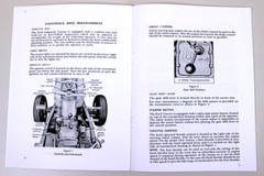 Ford 1801 1821 1841 Gas Industrial Tractor Owners Operators Manual