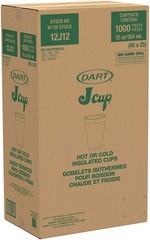 12 oz Insulated Foam Hot/Cold Cup 12J12 1,000 Count)