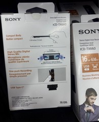 Sony ICDSony ICD-TX660 16GB Ultra-Slim Digital Voice Recorder – USB-C NEW！