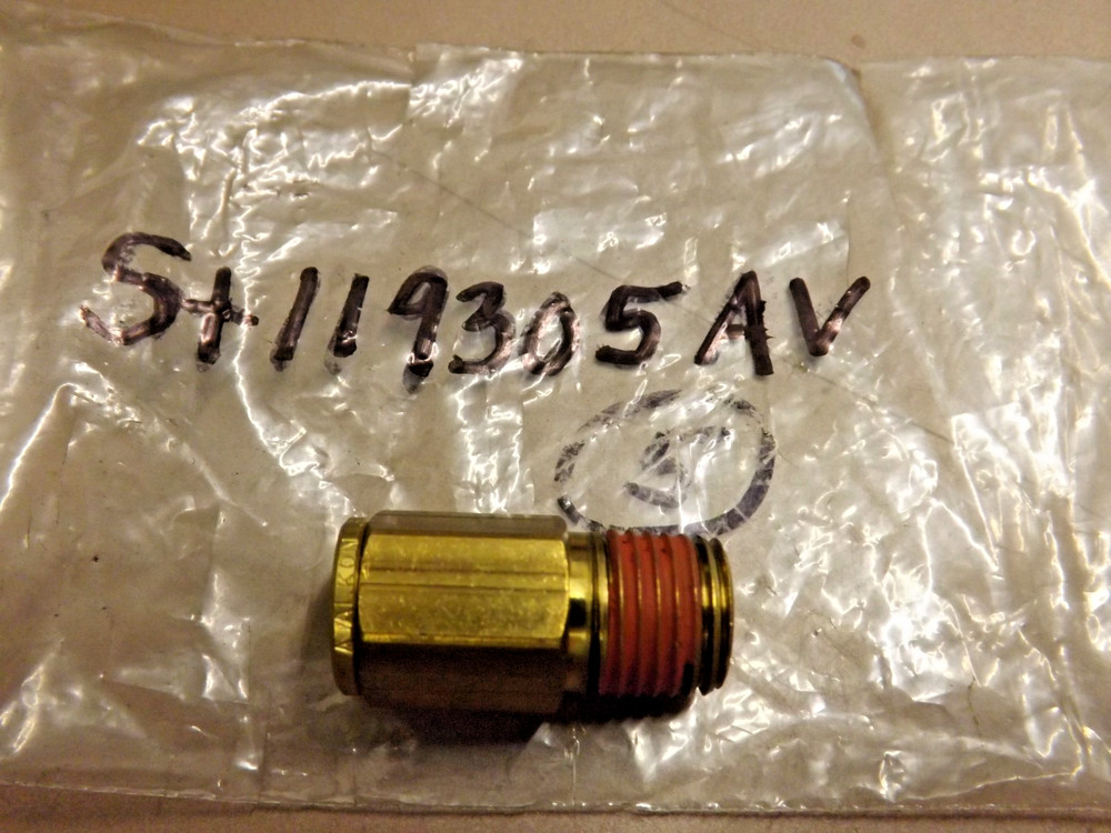 1/4 NPT X 3/8 Tube Quick Grip Pushfit Fitting Fits Campbell Hausfeld ST119305AV