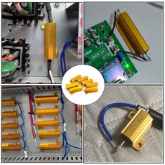 10/25/50/100W Resistor Metal Wirewound Range -Golden Load Aluminium Wirewound 5%