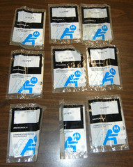 Motorola MOTRAC, MOTRAN Control Head Escutcheon 2-Frequency NOS