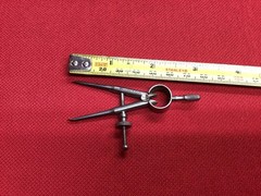 Starrett Round Leg Dividers Set of 4 Small Tools Athol Mass 🇺🇸 NICE ! L👀K !
