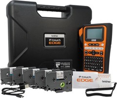 Brother PT-E310BTBP P-Touch Edge Industrial Label Printer Bundle Kit (Bluetooth)
