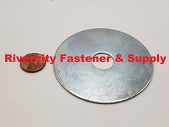 5/8×3 Fender Washers 5/8″ x 3″ Large OD Washer 5/8 x 3 Washers .625 x 3.00 Zinc