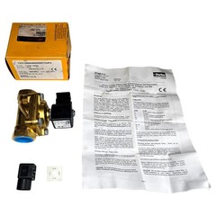 Parker Skinner 7321GBN64N00N0D1D2P3 2-Way NC Brass 1-1/4in NPT Solenoid Valve