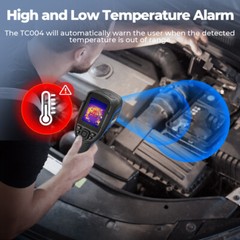 256X192 Infrared Thermal Imager Thermal Camera IR Resolution 10800P LCD Screen