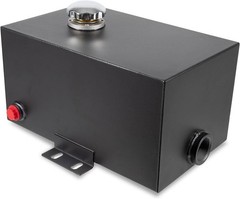 5 Gallon 14 Gauge Steel Hydraulic Fluid Reservoir Tank Inlet 1-1/2″& Outlet 3/4″
