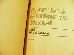 CAT Caterpillar 936F Service Manual 8AJ 4TK SENR5230