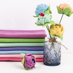 12 Rolls 8″X35″ 1.4Mm Thick Soft Felt Fabric Sheet 12 Assorted Macarone Series C