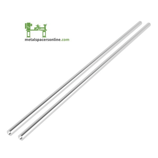 Aluminum Spacer-Tubing- 3/4″ OD x 1/2″ ID x 36″ Long–Fits M12 and 1/2″ Bolts