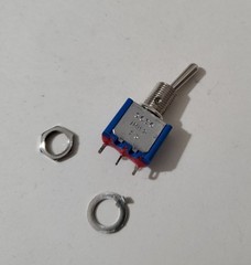 25pcs 5636 APEM Toggle Switch ON-ON, Solder Lug, Single-Pole, Panel Mount
