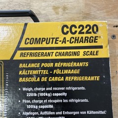CC220 Compute-A-Charge 220 Lb Electronic Scale, 0.25 Oz Accuracy & Resolution