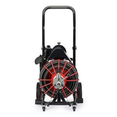 100′ x 1/2″ Drain Cleaner Electric Sewer Snake Cleaning Machine with 4 Cutter
