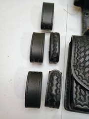 Duty Belt Accs. Flashlight Mace Double Mag Radios Key Cuff Glove Belt Keepers