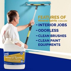 Odorless Mineral Spirits 1 Gallon – Paint Thinner, Solvent, Cleaning Solution
