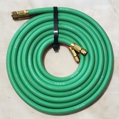 Grade RM 12′ x 3/16″ Twin Welding Torch Hose A Size Oxygen Acetylene USA