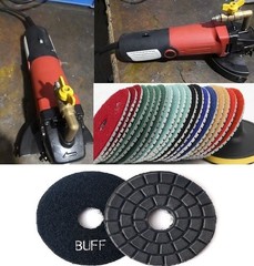 Marble Quartz Stone Restoration Diamond Polishing Kit
