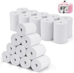 20 Rolls Kids Instant Print Paper Refill Digital Film 2.2Inchx20Ft